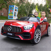 儿童电动汽车可坐双人，两座婴儿玩具汽车，遥控男女宝宝双座四驱童车