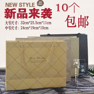 创意商务韩版单位礼袋精美礼物，袋妇女节袋，手提纸袋子简约