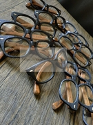 佐川藤井木腿镜框男款复古文艺板材镜架可配近视防蓝光镜片眼镜框