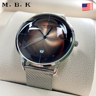 欧美进口mbk手表男士，轻奢简约男表十大全自动机械表，弧面镂空品牌