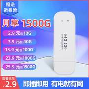 免插卡随身wifi移动宽带网4g路由器无线网卡电脑上网神器车载usb