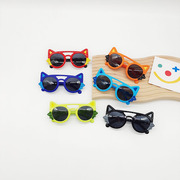 儿童太阳镜2024时尚猫，耳朵墨镜小孩装饰眼镜，可爱宝宝太阳眼镜