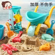儿童沙滩玩具套装大号玩沙工具沙漏挖土宝宝决明子铲子和桶加厚男