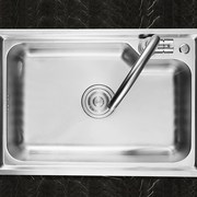 厨房单水槽(单水槽)拉e丝，洗碗槽sus304不锈钢，水槽洗菜水池加厚加深大单水