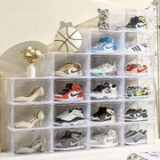 鞋子收纳神器简易鞋架鞋盒，玩具收纳盒收藏展示柜乐高手办透明摆柜