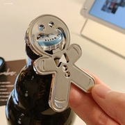 姜饼人磁吸开瓶器创意冰箱，贴家用啤酒，汽水起瓶器便携饮料开盖神器