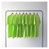 230克纯棉厚实荧光绿果绿色圆领，短袖t恤男女宽松情侣bf风潮