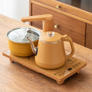 智能电茶炉全自动上水，电热烧水壶泡茶具，茶台一体电磁茶炉防烫套装