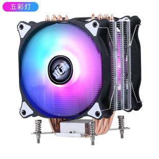 双路e5cpu散热器6热管x79主板lga2011针cpu风扇12cm风冷amd超静音