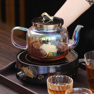 。罐罐茶炉子电陶炉煮茶器小型迷你铁壶烧水泡茶电热玻璃家用