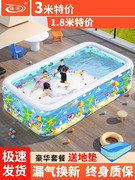 诺澳婴儿童充气游泳池，家庭超大型海洋球池，加厚家用大号成人戏水池