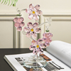 柏梵创意轻奢水晶葡萄树装饰摆件客厅电视柜高档桌面水晶花朵装饰