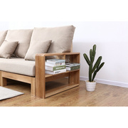 北欧实木沙发组合客厅白橡木(白橡木，)家用沙发全实木客厅家具