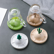 创意防尘沥水杯架水杯，沥水架塑料杯盖通用杯子，盖子茶杯配件杯垫
