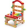 儿童玩具拆装椅子工具椅螺丝椅木质椅木质玩具百变工具台螺母动手