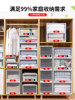 多层特大号抽屉式收纳柜衣柜透明整理收纳箱塑料储物柜家用柜子