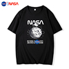 NASA联名夏季男士短袖T恤潮牌休闲大码宽松纯棉半袖情侣上衣外套