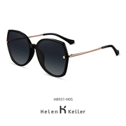 海伦凯勒眼镜优雅潮墨镜女偏光驾驶镜时尚大框驾驶太阳镜女H8931