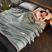 毛毯被子加厚珊瑚绒毯子秋冬保暖床单人小法兰绒午睡沙发空调盖毯