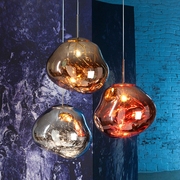 英国Tom Dixon Melt熔岩吊灯现代简约loft复式客厅灯挑高楼梯间灯