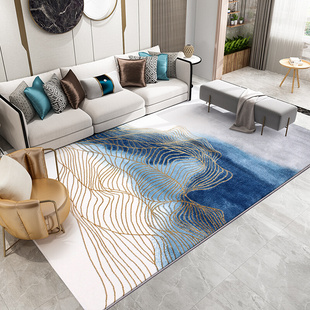东升地毯 轻奢简约现代北欧客厅沙发茶几毯垫 新中式家用卧室地垫