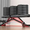 哑铃凳家用腹肌板多功能，仰卧起坐板健身器材可折叠卧推凳健身椅