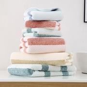 韩系珊瑚绒毛巾，浴巾套装成人珊瑚，绒子母套巾