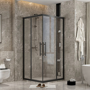 方形定制整体浴室淋浴房玻璃，隔断门干湿，分离卫生间家用洗澡间浴屏