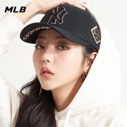 MLB男女棒球帽2024夏季运动帽户外休闲帽金标鸭舌帽帽子潮