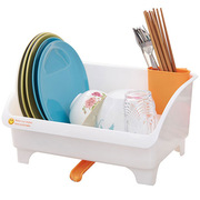 日式沥水碗架碗碟滴水架，塑料角架厨房厨具可排水碗盆收纳置物架