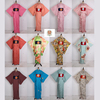 vintage古着日本传统民族服饰古老花纹，长款小振袖女士和服外套261