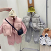 韩国女童冬装2023款加绒套装，洋气儿童卫衣，加厚休闲运动三件套童装