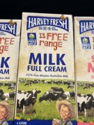  澳大利亚产 HARVEY FRESH/哈维全脂牛奶/全脂奶/纯牛奶