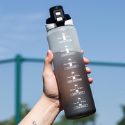 大容量水杯男夏季健身运动水壶学生便携塑料水瓶1000ml耐高温杯子