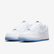 Nike耐克Air Force 1女鞋AF1白蓝色热感应空军一号板鞋DA8301-101