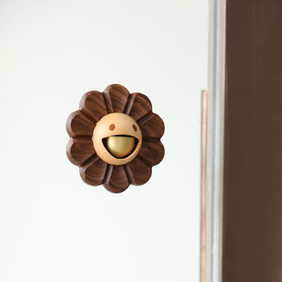 日式风铃小挂饰吸门式铜铃铛，入户门挂冰箱，贴装饰进门提醒创意