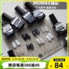 MORIIEE瓶装指甲 彩胶 常用经典黑白灰系列 日式美甲LED光疗胶
