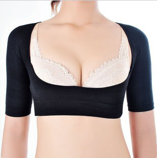  出口正品美体塑身衣提胸收副乳内衣矫正驼背坐姿瘦手臂托胸美胸衣