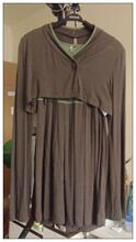 *鑫鑫店*春款 孤品 法国 COP.COPINE军绿色两件套连衣裙 正品