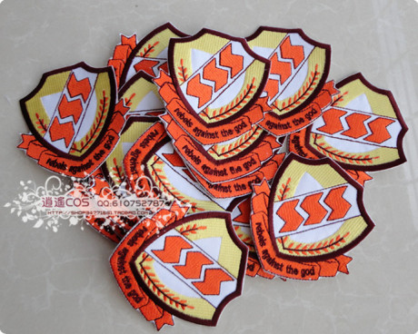 逍遥制作Angel Beats校徽 SSS制服袖标 徽章