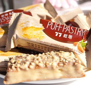  特价正品台湾特产蜜兰诺松塔 77松塔 进口食品零食饼干单个16/20g