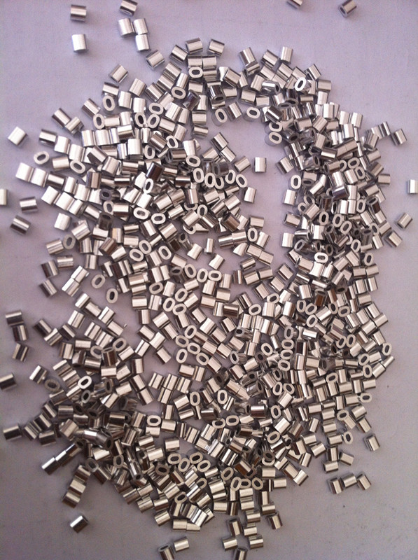 a wire rope Dedicated Aluminum sleeve Ellipse 8 Font Aluminum sleeve Aluminum chuck Aluminum fittings 0.8mm Wire ropein the Basic building materials , Home Hardware , Other Hardware , Rope category - from Buy2taobao.com to provide professional Taobao agent buy service