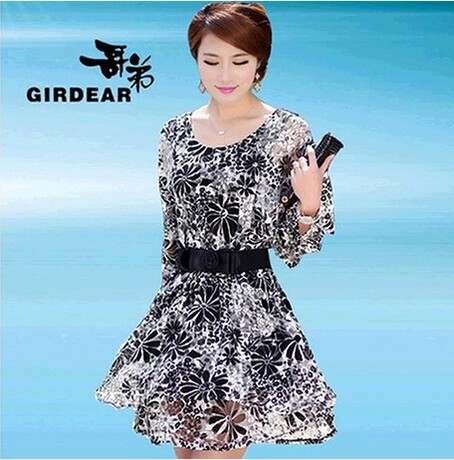 <em>天天特价</em>夏秋季哥弟<em>女装</em>新款韩版修身大码气质