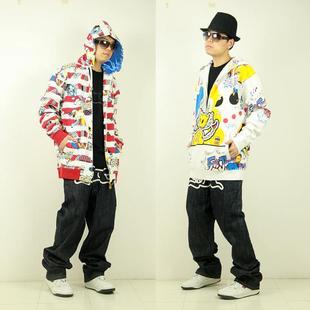  特大码男装超肥加大卫衣胖子卫衣加大卫衣外套街舞卫衣外套 涂鸦