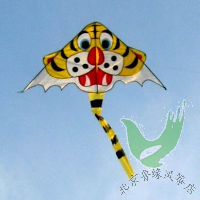 【潍坊风筝鲁缘店】现代风筝-新款小老虎头风筝160x180cm