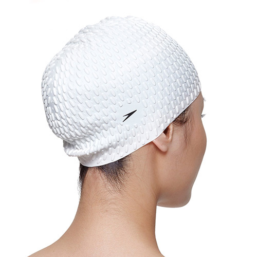 创意防晒凸点泡泡硅胶泳帽 有保暖功能
