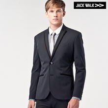 JACKWALK正品男士修身版超细千鸟格西服E0113503
