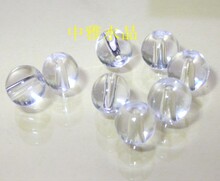 E008真水晶4#水晶圆珠,水晶珠帘/水晶帘隔断/挂帘 散珠