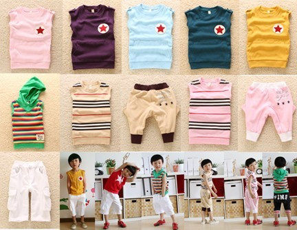 <em>儿童</em>套装,双皇冠 宝洁5316新式水手背带套㊣夏