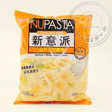 香港代购曰凊新意派白汁三文魚味即食意大利粉(三分钟速食)